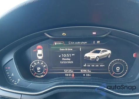 2019 Audi A5 45 Premium from USA, damaged, VIN WAUTNAF51KA066980